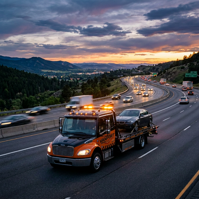 Towing Truck Background